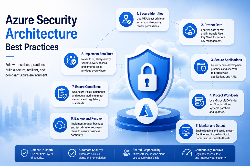 visual representation of What Is Azure Security Architecture?