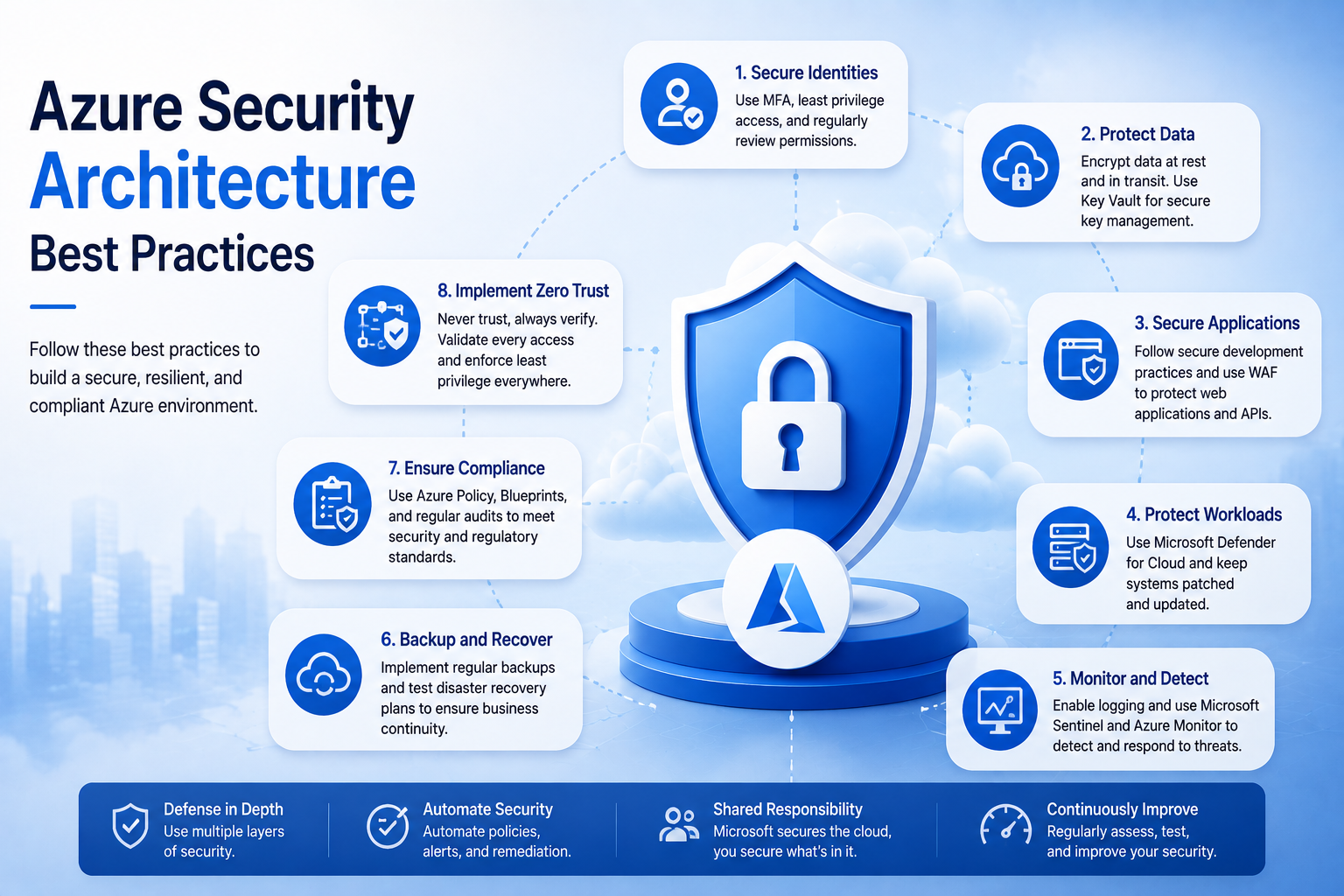 visual representation of What Is Azure Security Architecture?