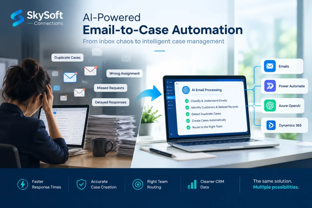 Ai powered Ai to case email automation