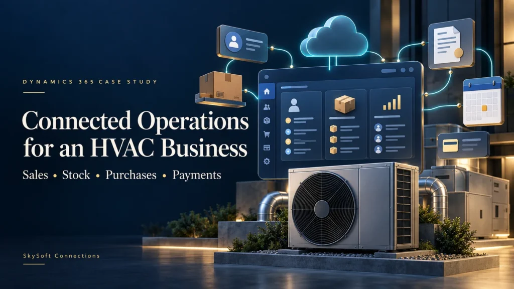 Building a Cloud Operations and Sales Platform for an HVAC Business