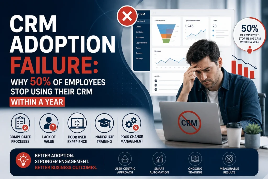 CRM adoption failure