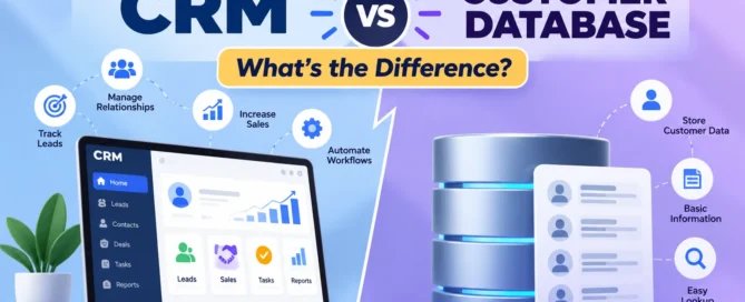 CRM vs customer database