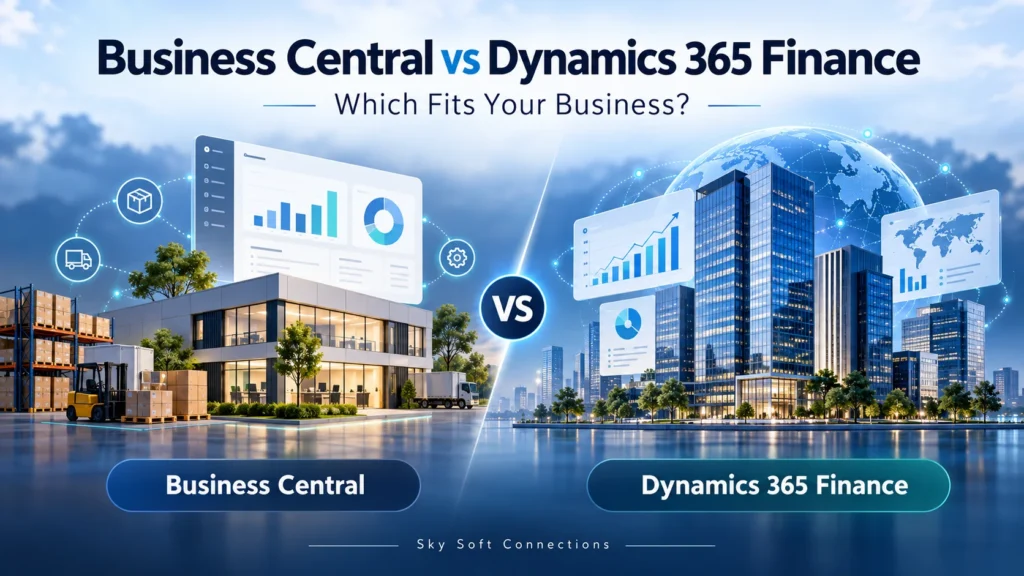 Business Central vs Dynamics 365 Finance