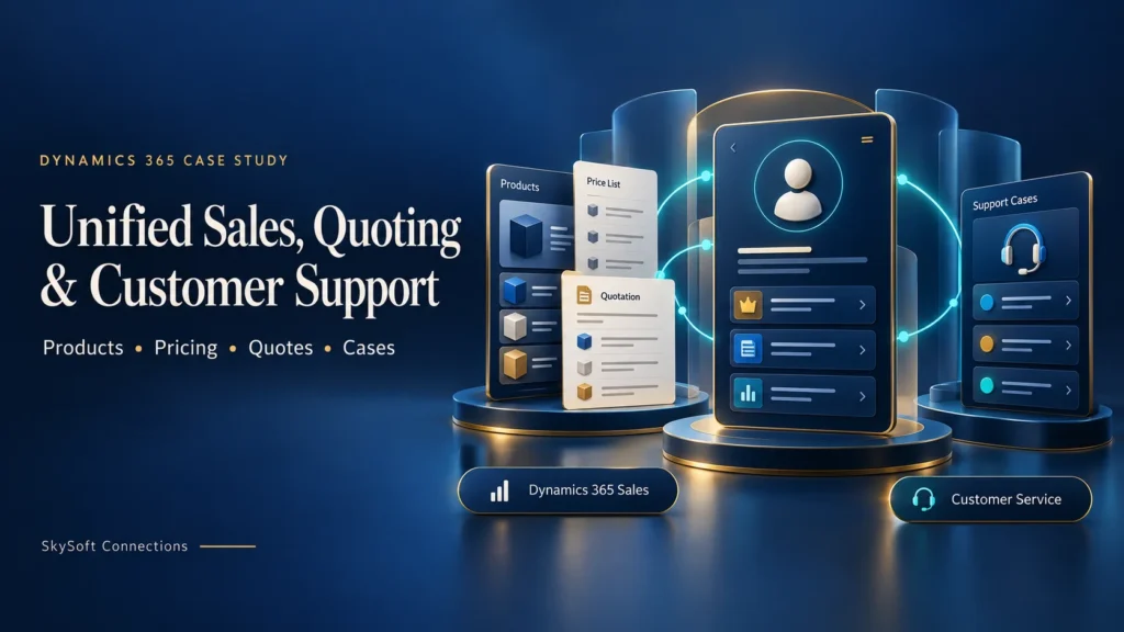 Unifying Sales Quoting and Customer Support in Dynamics 365